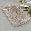 قاب گوشی iPhone 16 Pro Max آیفون شفاف PC CASE شفاف پشت طلق فانتزی طرح گل کد 157750