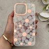 قاب گوشی iPhone 16 Pro Max آیفون شفاف PC CASE شفاف پشت طلق فانتزی طرح گل کد 157753