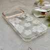 قاب گوشی iPhone 17 Pro Max آیفون شفاف PC CASE شفاف پشت طلق فانتزی طرح گل کد 157756