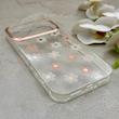 قاب گوشی iPhone 17 Pro Max آیفون شفاف PC CASE شفاف پشت طلق فانتزی طرح گل کد 157757