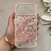 قاب گوشی iPhone 17 Pro Max آیفون شفاف PC CASE شفاف پشت طلق فانتزی طرح گل کد 157759