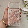 قاب گوشی iPhone 17 Pro Max آیفون شفاف PC CASE شفاف پشت طلق فانتزی طرح گل کد 157759