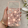 قاب گوشی iPhone 17 Pro Max آیفون شفاف PC CASE شفاف پشت طلق فانتزی طرح گل کد 157760