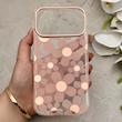 قاب گوشی iPhone 17 Pro Max آیفون شفاف PC CASE شفاف پشت طلق فانتزی طرح گل کد 157760