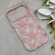 قاب گوشی iPhone 17 Pro Max آیفون شفاف PC CASE شفاف پشت طلق فانتزی طرح گل کد 157760