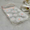 قاب گوشی iPhone 17 Pro Max آیفون شفاف PC CASE شفاف پشت طلق فانتزی طرح گل کد 157764
