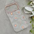 قاب گوشی iPhone 17 Pro Max آیفون شفاف PC CASE شفاف پشت طلق فانتزی طرح گل کد 157764