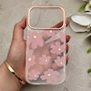 قاب گوشی iPhone 17 Pro آیفون شفاف PC CASE شفاف پشت طلق فانتزی طرح گل کد 157766