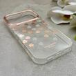 قاب گوشی iPhone 17 Pro آیفون شفاف PC CASE شفاف پشت طلق فانتزی طرح گل کد 157767