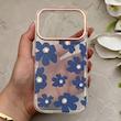 قاب گوشی iPhone 17 Pro آیفون شفاف PC CASE شفاف پشت طلق فانتزی طرح گل کد 157769