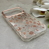 قاب گوشی iPhone 17 Pro آیفون شفاف PC CASE شفاف پشت طلق فانتزی طرح گل کد 157770