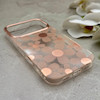 قاب گوشی iPhone 17 Pro آیفون شفاف PC CASE شفاف پشت طلق فانتزی طرح گل کد 157771