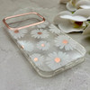 قاب گوشی iPhone 17 Pro آیفون شفاف PC CASE شفاف پشت طلق فانتزی طرح گل کد 157774