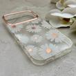 قاب گوشی iPhone 17 Pro آیفون شفاف PC CASE شفاف پشت طلق فانتزی طرح گل کد 157774