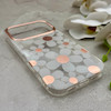 قاب گوشی iPhone 17 Pro آیفون شفاف PC CASE شفاف پشت طلق فانتزی طرح گل کد 157775