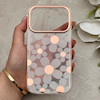 قاب گوشی iPhone 17 Pro آیفون شفاف PC CASE شفاف پشت طلق فانتزی طرح گل کد 157775