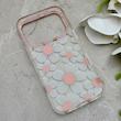 قاب گوشی iPhone 17 Pro آیفون شفاف PC CASE شفاف پشت طلق فانتزی طرح گل کد 157775