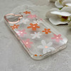 قاب گوشی iPhone 17 آیفون شفاف PC CASE شفاف پشت طلق فانتزی طرح گل کد 157777