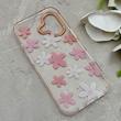 قاب گوشی iPhone 17 آیفون شفاف PC CASE شفاف پشت طلق فانتزی طرح گل کد 157777