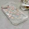 قاب گوشی iPhone 17 آیفون شفاف PC CASE شفاف پشت طلق فانتزی طرح گل کد 157781