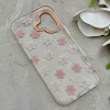 قاب گوشی iPhone 17 آیفون شفاف PC CASE شفاف پشت طلق فانتزی طرح گل کد 157783