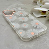 قاب گوشی iPhone 17 آیفون شفاف PC CASE شفاف پشت طلق فانتزی طرح گل کد 157785