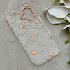 قاب گوشی iPhone 17 آیفون شفاف PC CASE شفاف پشت طلق فانتزی طرح گل کد 157785