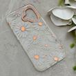 قاب گوشی iPhone 17 آیفون شفاف PC CASE شفاف پشت طلق فانتزی طرح گل کد 157785