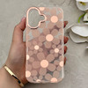 قاب گوشی iPhone 17 آیفون شفاف PC CASE شفاف پشت طلق فانتزی طرح گل کد 157786