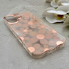 قاب گوشی iPhone 17 آیفون شفاف PC CASE شفاف پشت طلق فانتزی طرح گل کد 157786