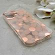 قاب گوشی iPhone 17 آیفون شفاف PC CASE شفاف پشت طلق فانتزی طرح گل کد 157786