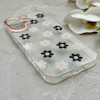 قاب گوشی iPhone 16 آیفون شفاف PC CASE شفاف پشت طلق فانتزی طرح گل کد 157790