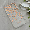 قاب گوشی iPhone 16 آیفون شفاف PC CASE شفاف پشت طلق فانتزی طرح گل کد 157792