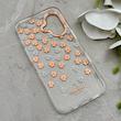 قاب گوشی iPhone 16 آیفون شفاف PC CASE شفاف پشت طلق فانتزی طرح گل کد 157792