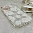 قاب گوشی iPhone 16 آیفون شفاف PC CASE شفاف پشت طلق فانتزی طرح گل کد 157793