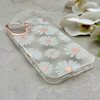 قاب گوشی iPhone 16 آیفون شفاف PC CASE شفاف پشت طلق فانتزی طرح گل کد 157795