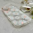 قاب گوشی iPhone 16 آیفون شفاف PC CASE شفاف پشت طلق فانتزی طرح گل کد 157795