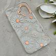 قاب گوشی iPhone 16 آیفون شفاف PC CASE شفاف پشت طلق فانتزی طرح گل کد 157795