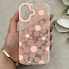 قاب گوشی iPhone 16 آیفون شفاف PC CASE شفاف پشت طلق فانتزی طرح گل کد 157796