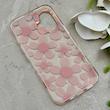 قاب گوشی iPhone 16 آیفون شفاف PC CASE شفاف پشت طلق فانتزی طرح گل کد 157796