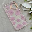 قاب گوشی iPhone 16 آیفون شفاف PC CASE شفاف پشت طلق فانتزی طرح گل کد 157797