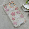 قاب گوشی iPhone 11 آیفون شفاف PC CASE شفاف پشت طلق فانتزی طرح گل کد 157803
