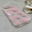 قاب گوشی iPhone 11 آیفون شفاف PC CASE شفاف پشت طلق فانتزی طرح گل کد 157804