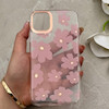 قاب گوشی iPhone 11 آیفون شفاف PC CASE شفاف پشت طلق فانتزی طرح گل کد 157804