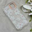 قاب گوشی iPhone 11 آیفون شفاف PC CASE شفاف پشت طلق فانتزی طرح گل کد 157805
