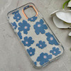 قاب گوشی iPhone 11 آیفون شفاف PC CASE شفاف پشت طلق فانتزی طرح گل کد 157808
