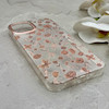 قاب گوشی iPhone 13 - iPhone 14 آیفون شفاف PC CASE شفاف پشت طلق فانتزی طرح گل کد 157809