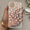 قاب گوشی iPhone 13 - iPhone 14 آیفون شفاف PC CASE شفاف پشت طلق فانتزی طرح گل کد 157810