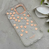 قاب گوشی iPhone 13 - iPhone 14 آیفون شفاف PC CASE شفاف پشت طلق فانتزی طرح گل کد 157810