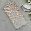 قاب گوشی iPhone 13 - iPhone 14 آیفون شفاف PC CASE شفاف پشت طلق فانتزی طرح گل کد 157810